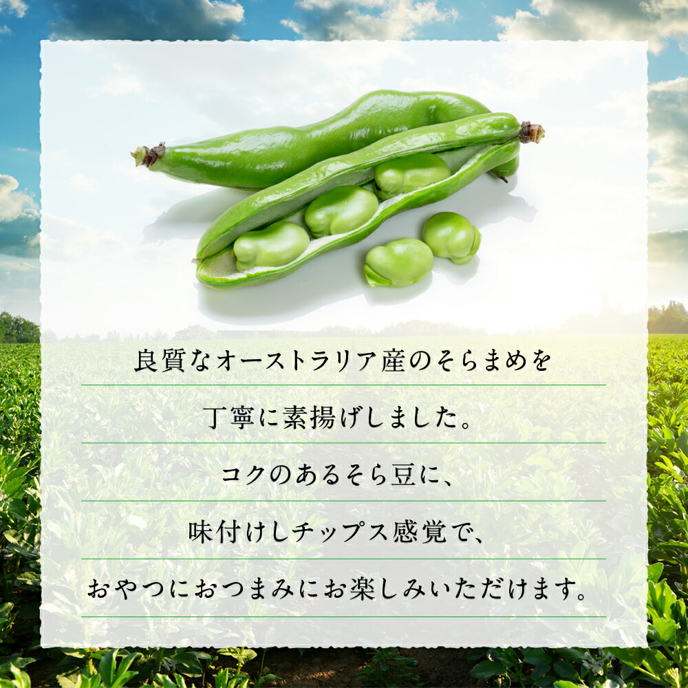 ミツワ酒販様 やみつき塩そら豆4種セット 商品ページ